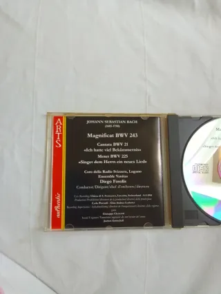 CD Johann Sebastian Bach Magnificat BWV 243