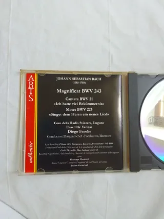 CD Johann Sebastian Bach Magnificat BWV 243
