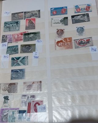 nu291/292a)Italia 1952/1960 nuovi