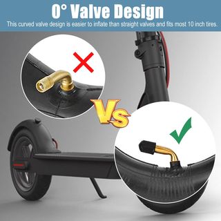 OUXI 10 Pulgadas Rueda Cámaras de Aire para Patine