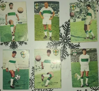 Cromos de fútbol antiguos