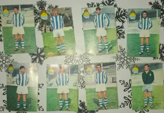 Cromos de fútbol antiguos