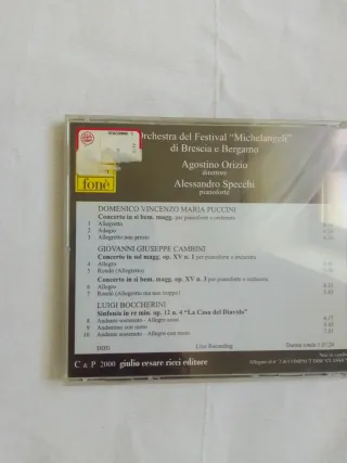 CD Orchestra del Festival Michelangeli
