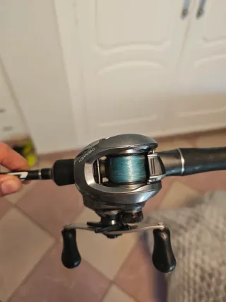 Carrete Shimano chronarch 151 y caña Cinnetic