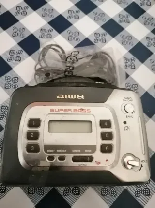 Radiocasete Aiwa Super Bass