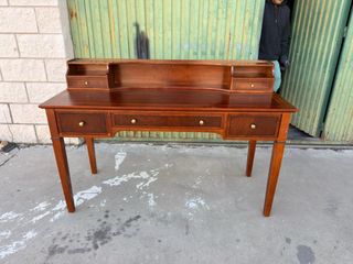 Consola/Mueble de madera con cajones