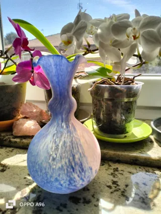 Vaso Creazioni Silvestri Arte Murano Crystal