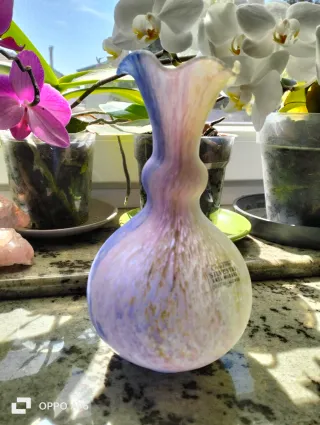 Vaso Creazioni Silvestri Arte Murano Crystal