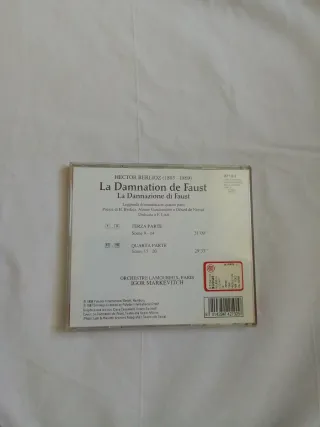 Berlioz La Damnation de Faust CD