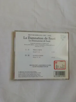 Berlioz La Damnation de Faust CD