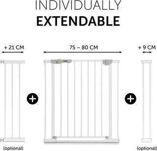 Hauck extensión barrera seguridad niños puertas