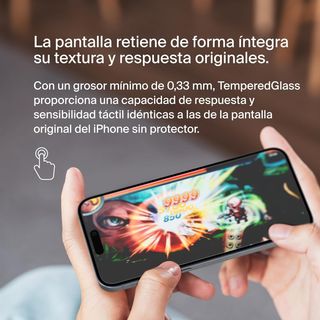 Belkin ScreenForce TemperedGlass protector de pant