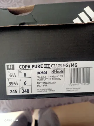 Botas de fútbol Adidas Talla 39.5