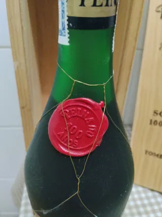 Caja Madera Peinado Solera 100 Años