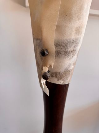 Lampada da terra etnica vintage