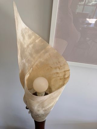 Lampada da terra etnica vintage