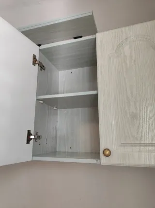 Conjunto Muebles Salón de madera estilo Vintage.