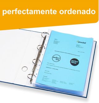 Perfect Line 100 custodie trasparenti formato folio