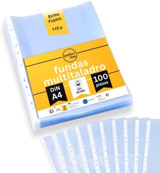 Perfect Line 100 custodie trasparenti formato folio