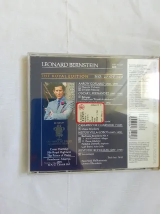 CD Leonard Bernstein The Royal Edition