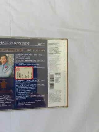 CD Leonard Bernstein The Royal Edition
