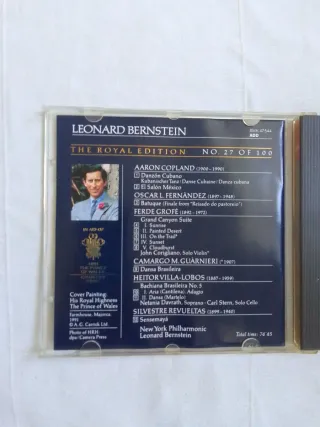 CD Leonard Bernstein The Royal Edition