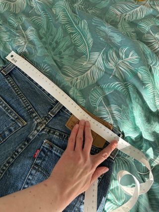 Vintage Levi’s 501 jeans, straight fit, low rise