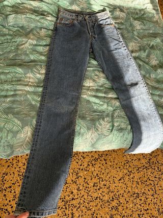 Vintage Levi’s 501 jeans, straight fit, low rise