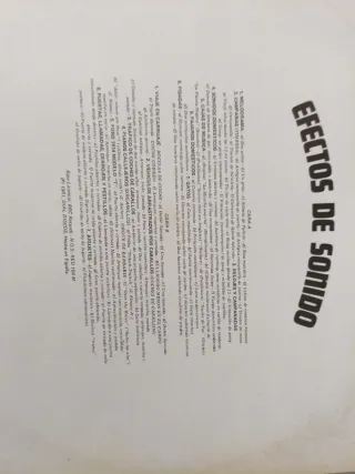 2 Vinilos Efectos de Sonido BBC Batallas guerra