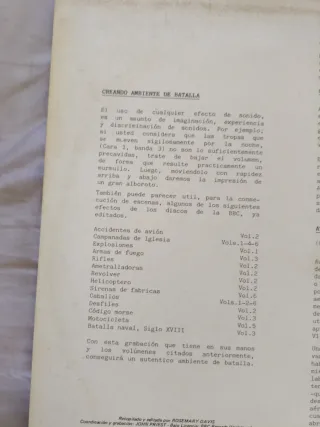 2 Vinilos Efectos de Sonido BBC Batallas guerra