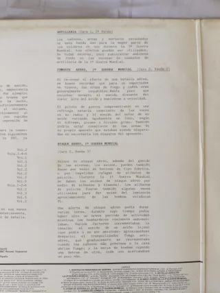 2 Vinilos Efectos de Sonido BBC Batallas guerra