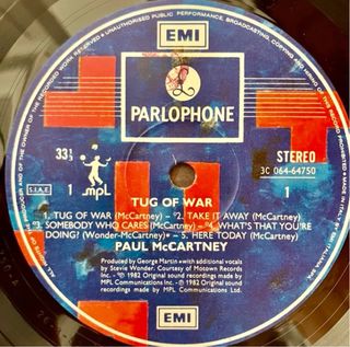 Paul McCartney - Tug Of War LP