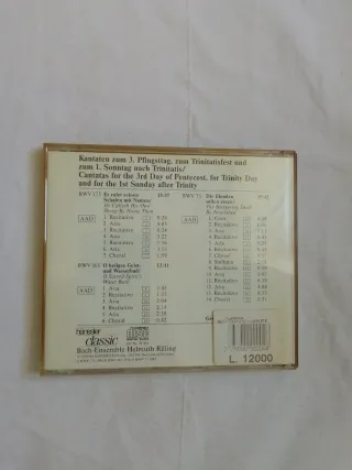 CD Johann Sebastian Bach - Die Bach Kantate Vol. 3