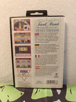 Trivial Pursuit Genus Edition Master System PAL