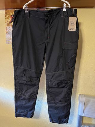 Pantalón Técnico LAFONT Negro-Gris Nuevo Talla 2XL