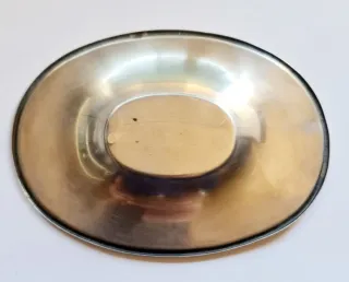 Bandeja antigua plata de ley