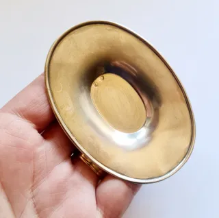 Bandeja antigua plata de ley