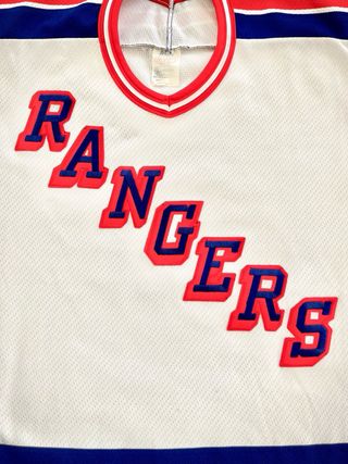 Jersey Vintage Hockey NY Rangers