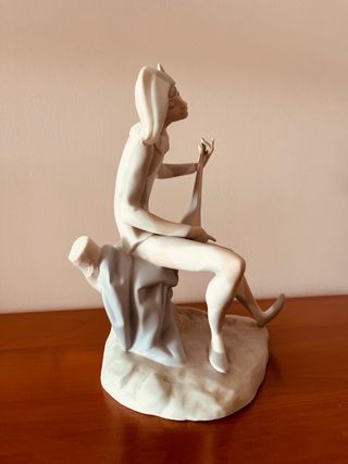 Lladró Arlequín Sello Antiguo