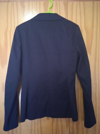 Blazer negra de Stradivarius, Talla S