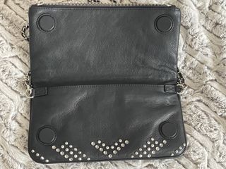 Bolso Zadig & Voltaire negro con tachuelas