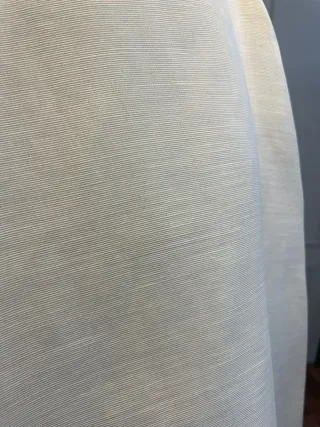 Falda de seda para novia