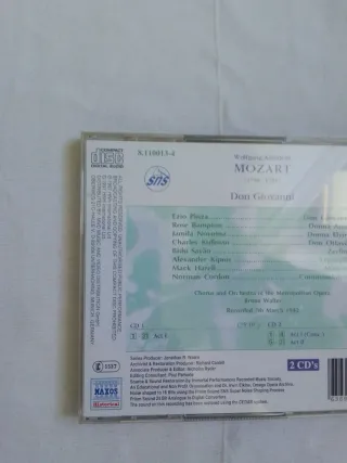 Mozart Don Giovanni CD