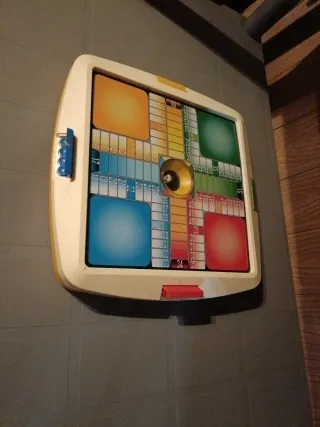 Juego de mesa Oca/Parchís automático,estilo vintag