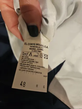 Chaqueta Emilio Tucci Negra