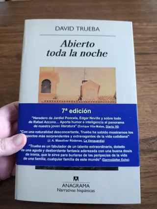 Abierto toda la noche (Narrativas Hispanicas)
