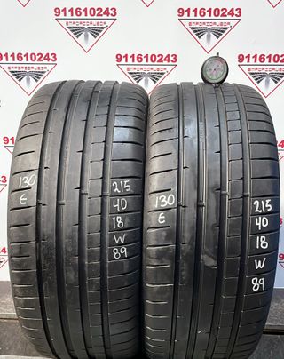 215 40 18 W DUNLOP RUEDA AL 90% VIDA UTIL