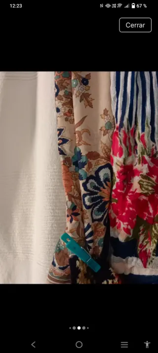 Lote 6 pañuelos y 1 bufanda multicolor