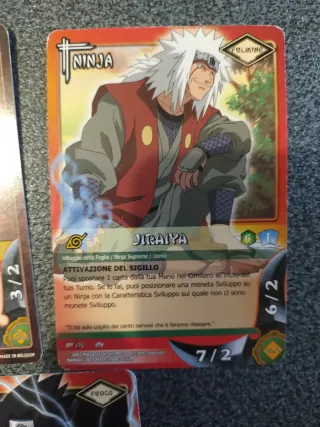Carte Naruto - Set 5 Carte Gioco