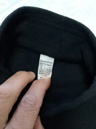 Chaleco Quechua Negro niños